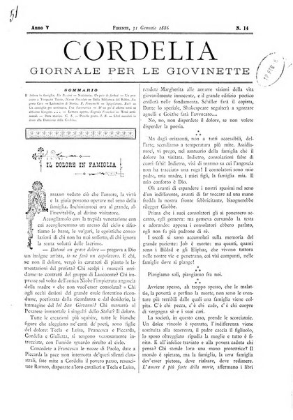 Cordelia rivista mensile della donna italiana