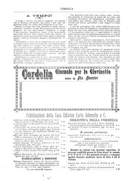 Cordelia rivista mensile della donna italiana