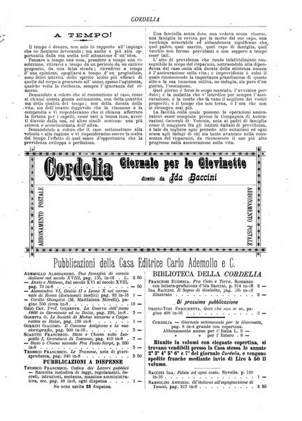 Cordelia rivista mensile della donna italiana