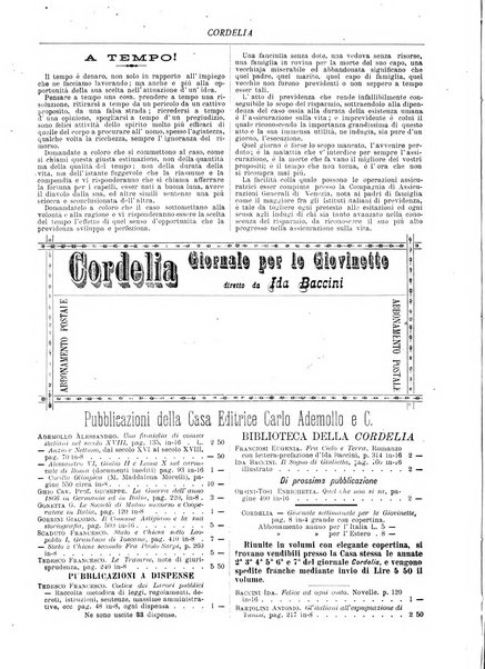 Cordelia rivista mensile della donna italiana