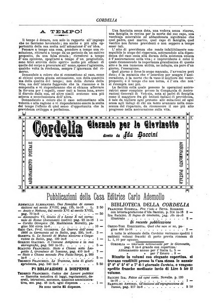 Cordelia rivista mensile della donna italiana