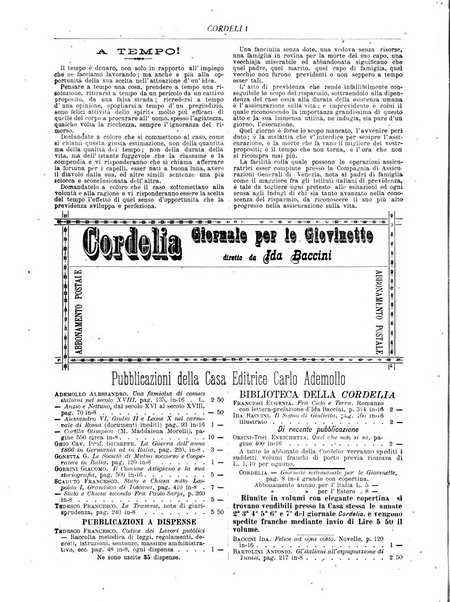 Cordelia rivista mensile della donna italiana