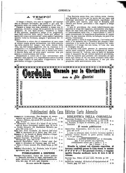 Cordelia rivista mensile della donna italiana