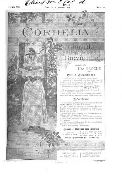 Cordelia rivista mensile della donna italiana