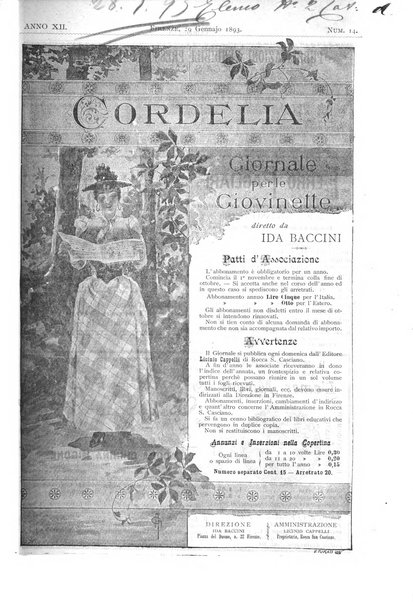 Cordelia rivista mensile della donna italiana