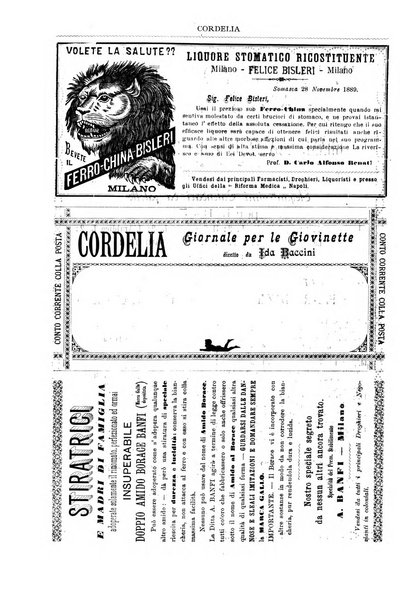 Cordelia rivista mensile della donna italiana