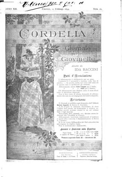 Cordelia rivista mensile della donna italiana