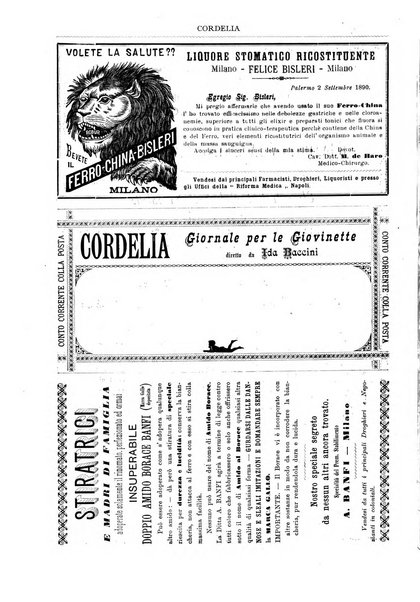 Cordelia rivista mensile della donna italiana