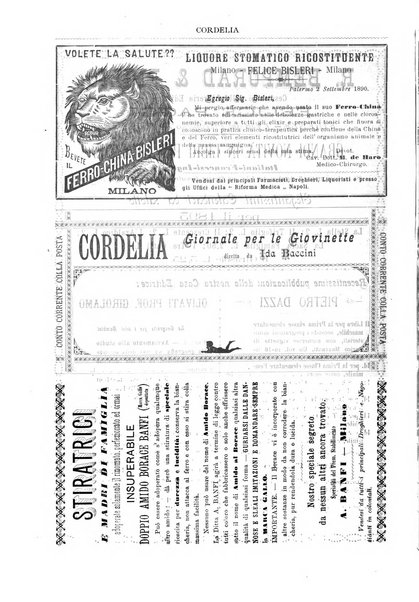 Cordelia rivista mensile della donna italiana