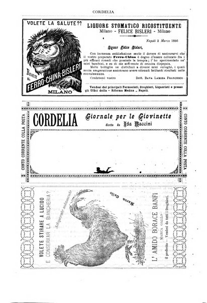 Cordelia rivista mensile della donna italiana