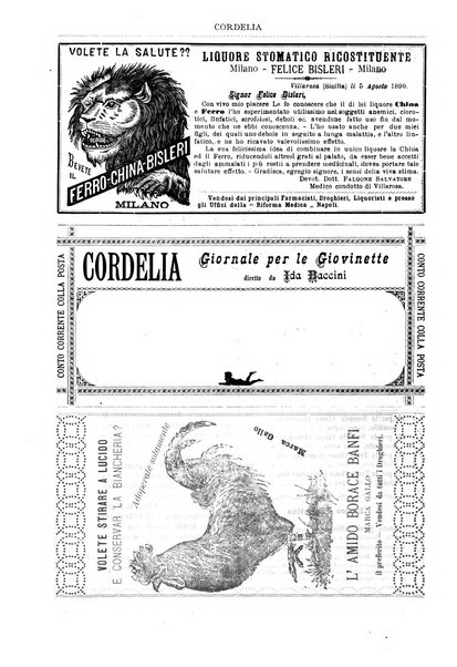 Cordelia rivista mensile della donna italiana