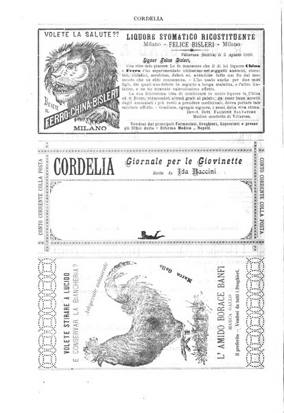 Cordelia rivista mensile della donna italiana