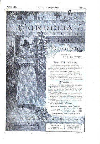 Cordelia rivista mensile della donna italiana