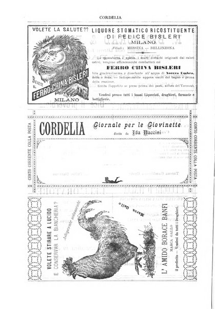 Cordelia rivista mensile della donna italiana