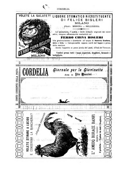 Cordelia rivista mensile della donna italiana