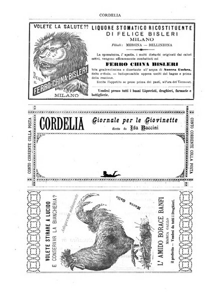 Cordelia rivista mensile della donna italiana