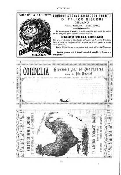 Cordelia rivista mensile della donna italiana