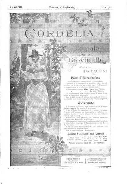 Cordelia rivista mensile della donna italiana