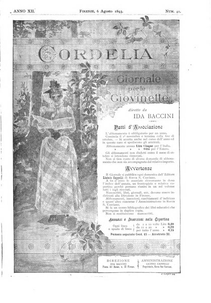 Cordelia rivista mensile della donna italiana