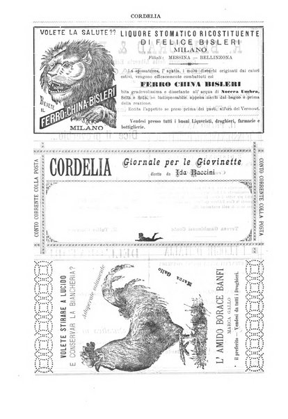 Cordelia rivista mensile della donna italiana