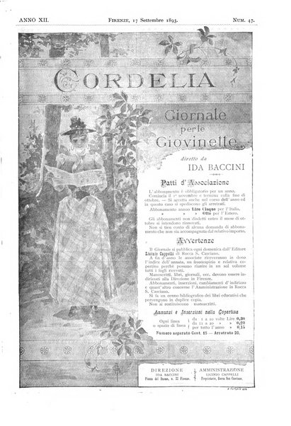 Cordelia rivista mensile della donna italiana