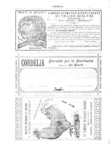 Cordelia rivista mensile della donna italiana