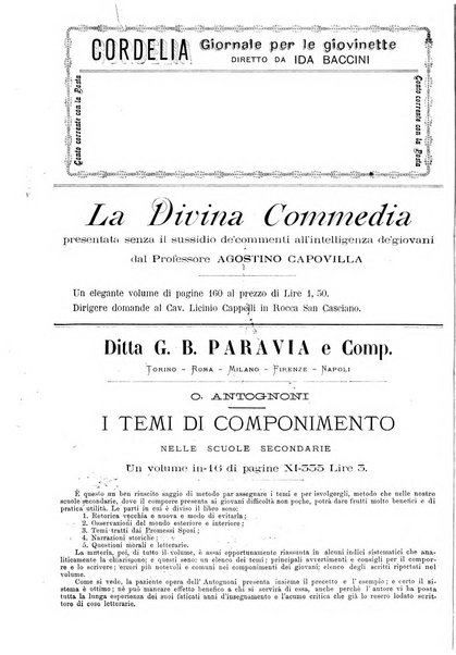 Cordelia rivista mensile della donna italiana