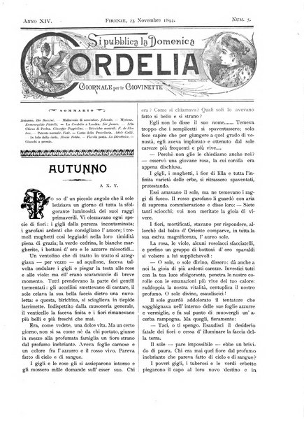 Cordelia rivista mensile della donna italiana