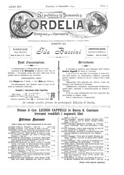 Cordelia rivista mensile della donna italiana