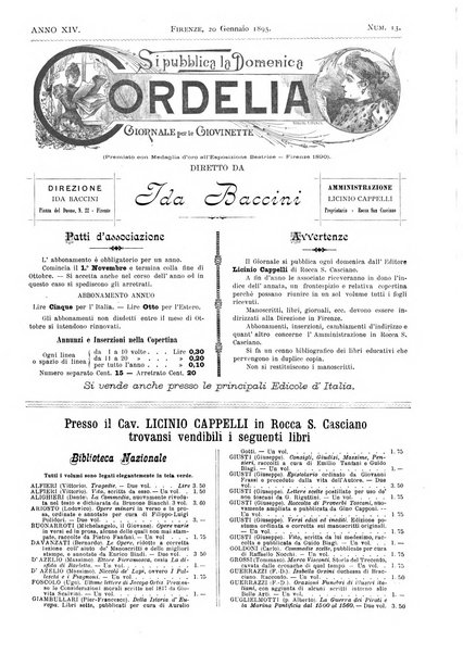 Cordelia rivista mensile della donna italiana