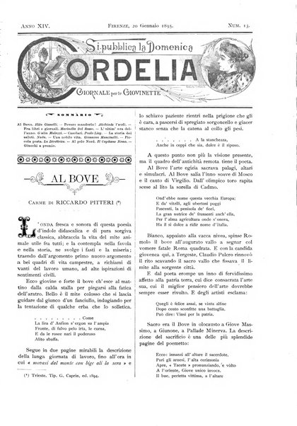 Cordelia rivista mensile della donna italiana