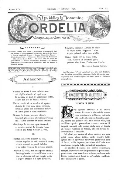 Cordelia rivista mensile della donna italiana