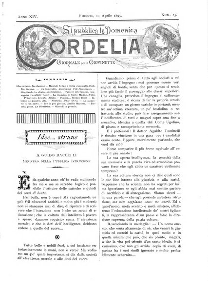 Cordelia rivista mensile della donna italiana