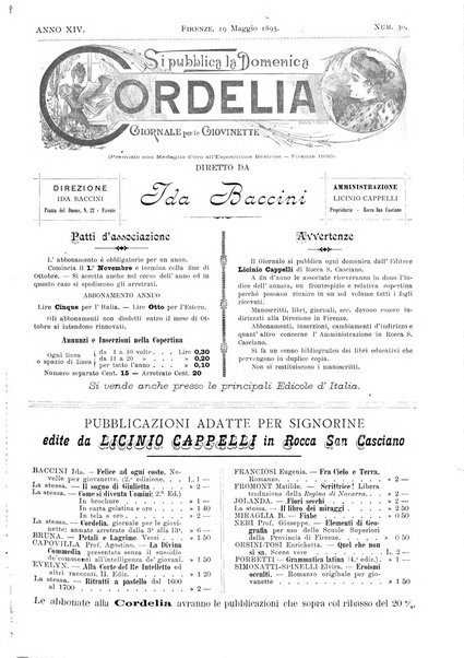 Cordelia rivista mensile della donna italiana