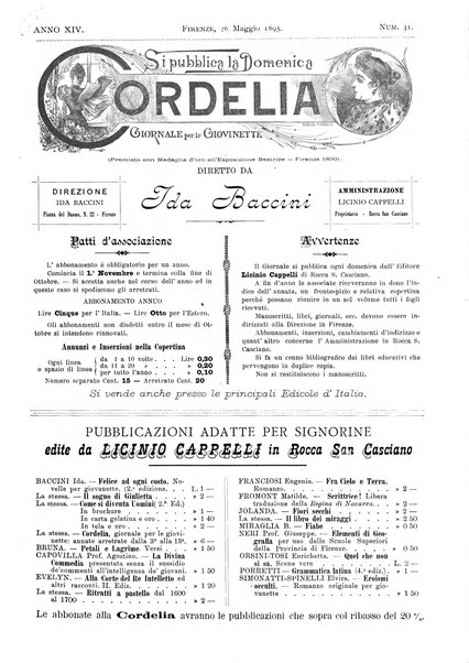 Cordelia rivista mensile della donna italiana