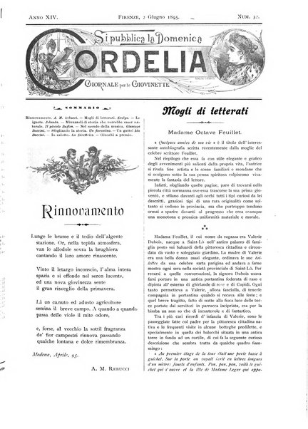 Cordelia rivista mensile della donna italiana