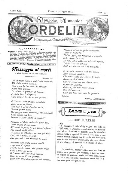 Cordelia rivista mensile della donna italiana