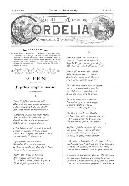 Cordelia rivista mensile della donna italiana