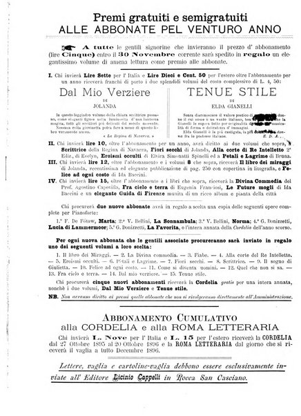 Cordelia rivista mensile della donna italiana