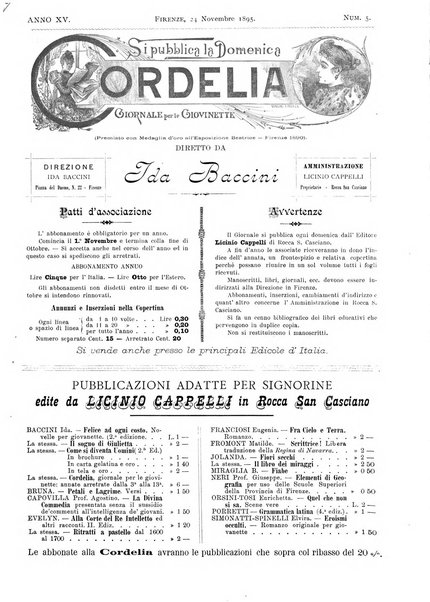 Cordelia rivista mensile della donna italiana