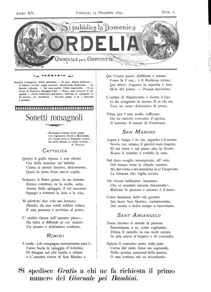 Cordelia rivista mensile della donna italiana