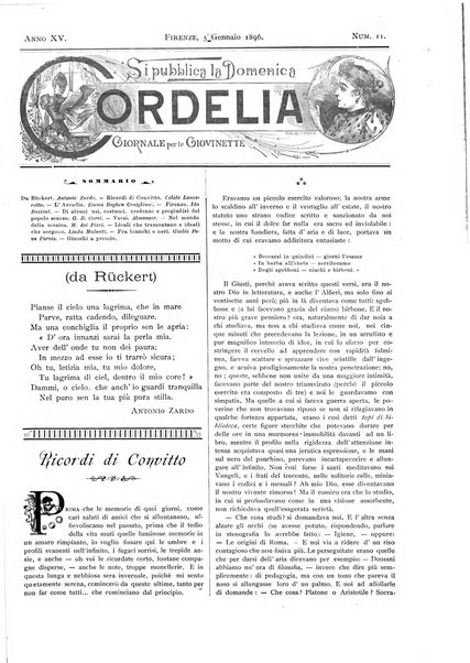 Cordelia rivista mensile della donna italiana