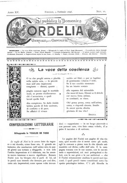 Cordelia rivista mensile della donna italiana