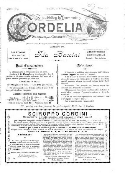 Cordelia rivista mensile della donna italiana