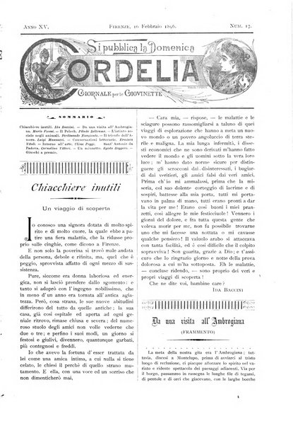 Cordelia rivista mensile della donna italiana