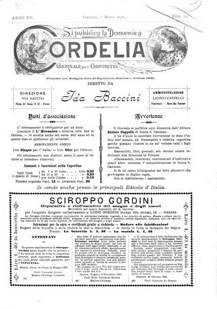 Cordelia rivista mensile della donna italiana