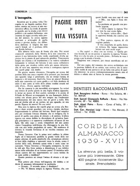 Cordelia rivista mensile della donna italiana