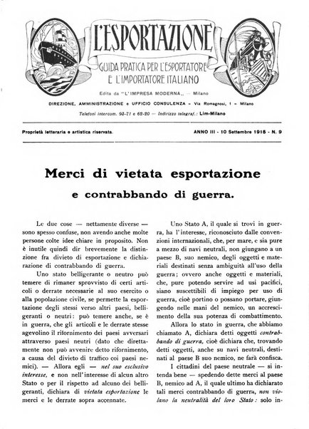 L'esportazione guida pratica per l'esportatore e l'importatore italiano