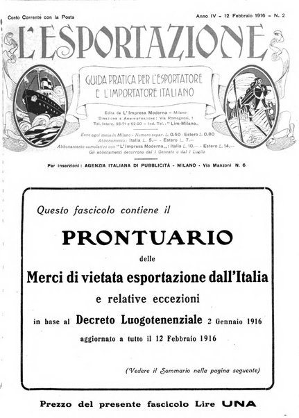 L'esportazione guida pratica per l'esportatore e l'importatore italiano