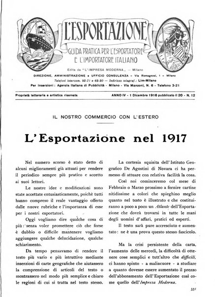 L'esportazione guida pratica per l'esportatore e l'importatore italiano